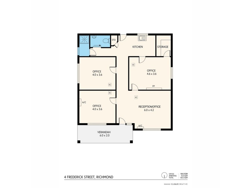 4 Frederick Street, Richmond SA 5033 Floorplan