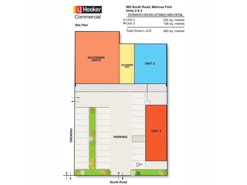 2 & 3/985-987 South Road, Melrose Park SA 5039 Floorplan