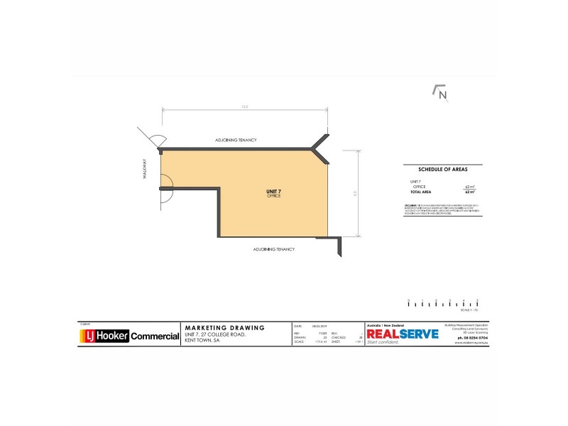 10/27 College Road, Kent Town SA 5067 Floorplan