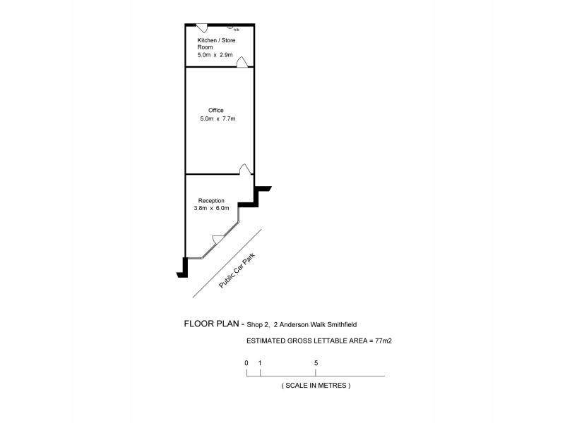 Shop 2/2 Anderson Walk, Smithfield SA 5114 Floorplan