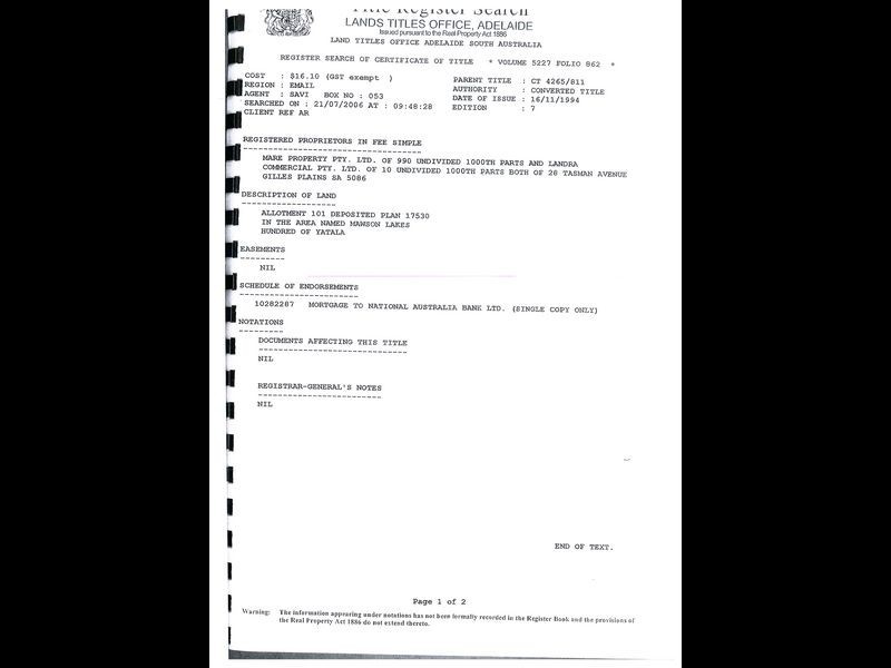 910 Main North Road, Mawson Lakes SA 5095