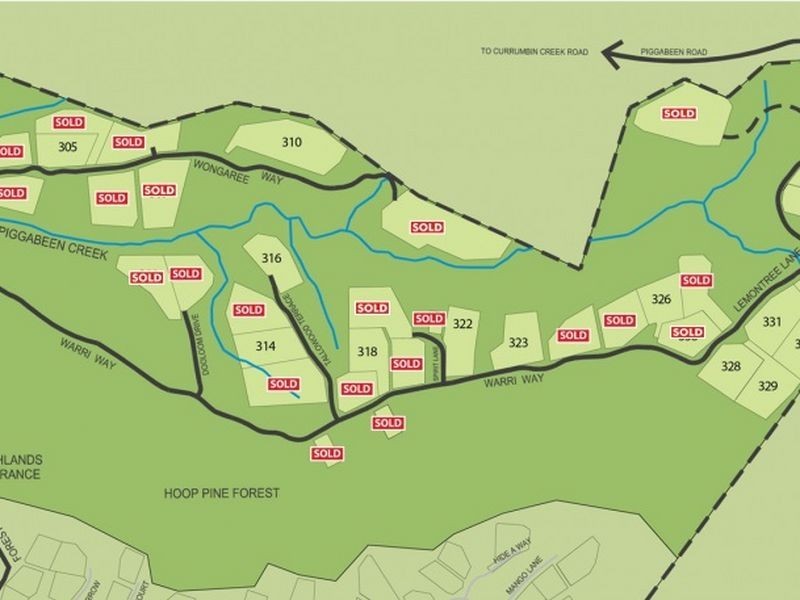 Various Lots/639 Currumbin Creek Road, Currumbin Valley QLD 4223