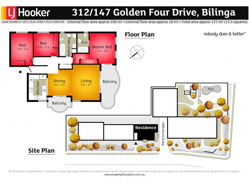 312/147 Golden Four Drive, Bilinga QLD 4225 Floorplan