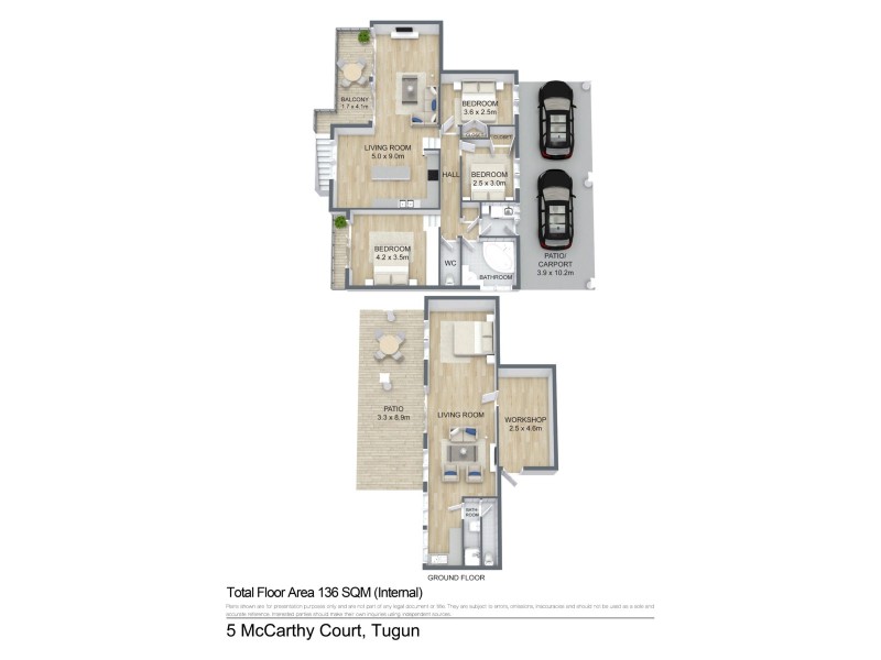 5 McCarthy Court, Tugun QLD 4224 Floorplan