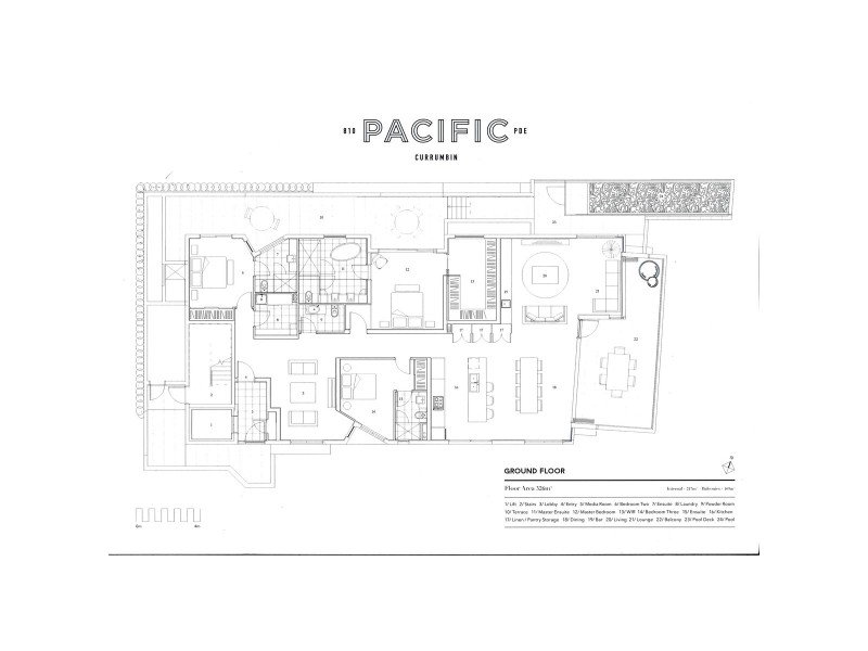 1/810 Pacific Parade, Currumbin QLD 4223 Floorplan