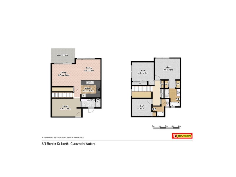 5/4 Border Drive North, Currumbin Waters QLD 4223 Floorplan