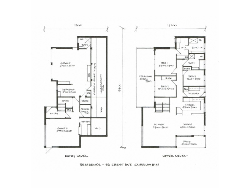 56 Crest Drive, Currumbin QLD 4223 Floorplan