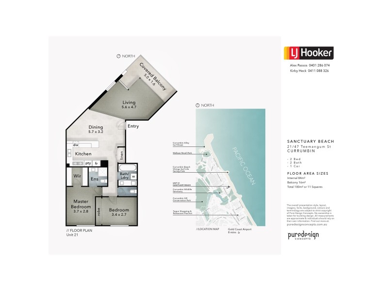 21/47 Teemangum Street, Currumbin QLD 4223 Floorplan