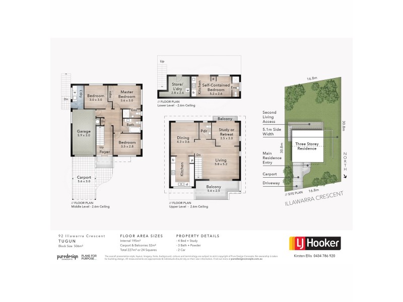 92 Illawarra Crescent, Tugun QLD 4224 Floorplan