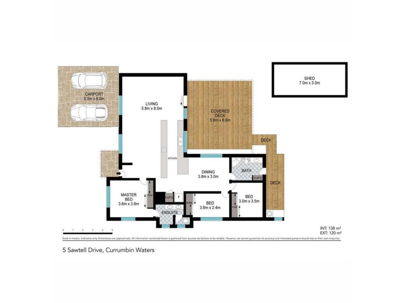 5 Sawtell Drive, Currumbin Waters QLD 4223 Floorplan