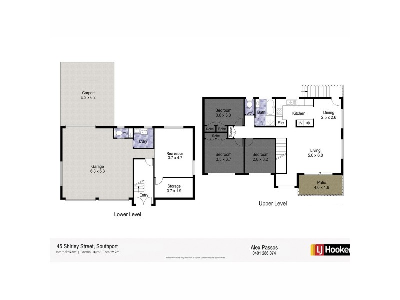 45 Shirley Street, Southport QLD 4215 Floorplan