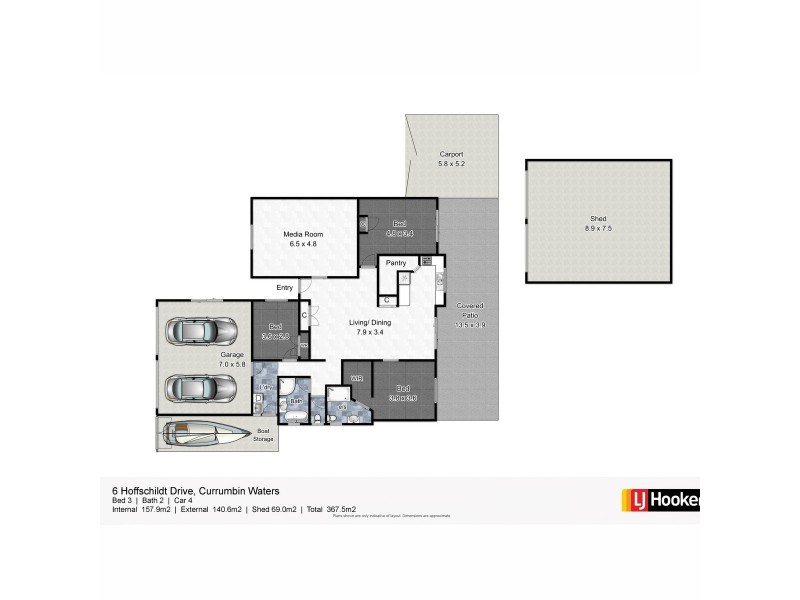 6 Hoffschildt Drive, Currumbin Waters QLD 4223 Floorplan