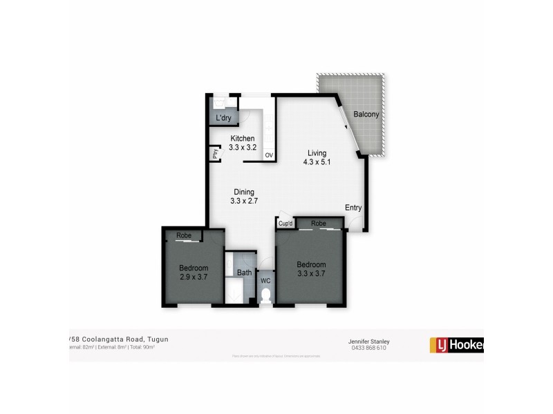 6/58 Coolangatta Road, Coolangatta QLD 4225 Floorplan