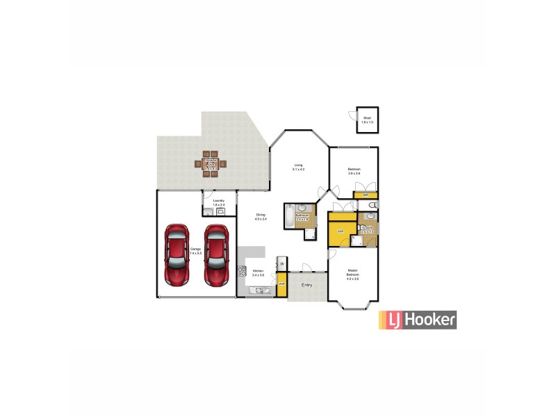 Unit/3/4 Bills Street, Lakes Entrance VIC 3909 Floorplan