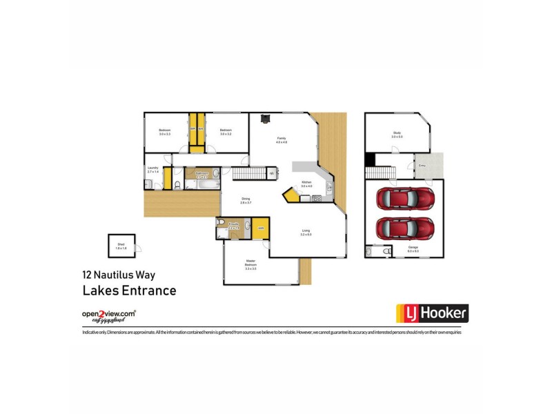 12 Nautilus Way, Lakes Entrance VIC 3909 Floorplan
