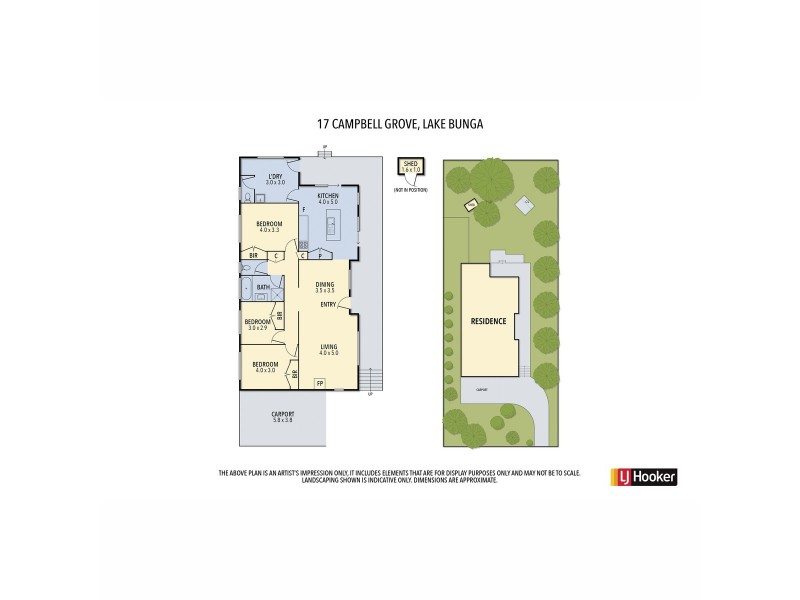 17 Campbell Grove, Lake Bunga VIC 3909 Floorplan