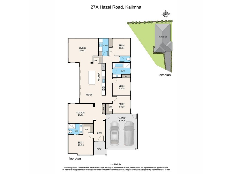 27A Hazel Road, Lakes Entrance VIC 3909 Floorplan