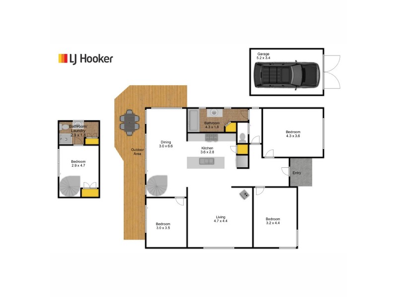 6 View Street, Lakes Entrance VIC 3909 Floorplan