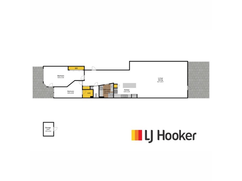 1/247 Esplanade, Lakes Entrance VIC 3909 Floorplan