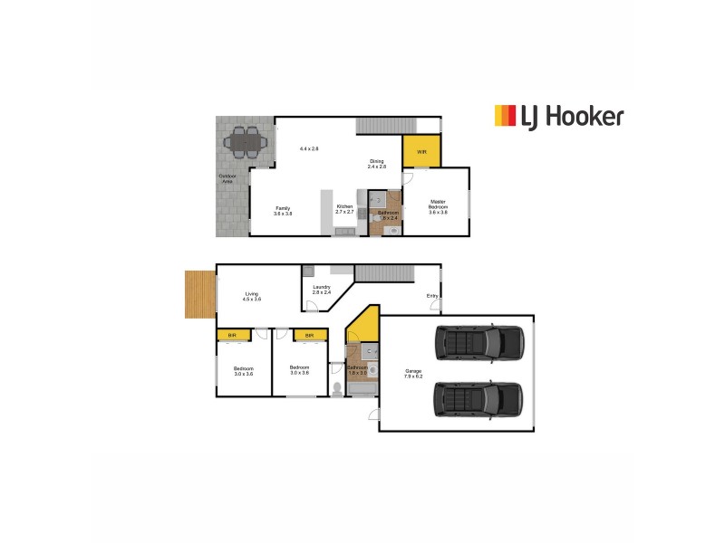 7/83 Esplanade, Lakes Entrance VIC 3909 Floorplan