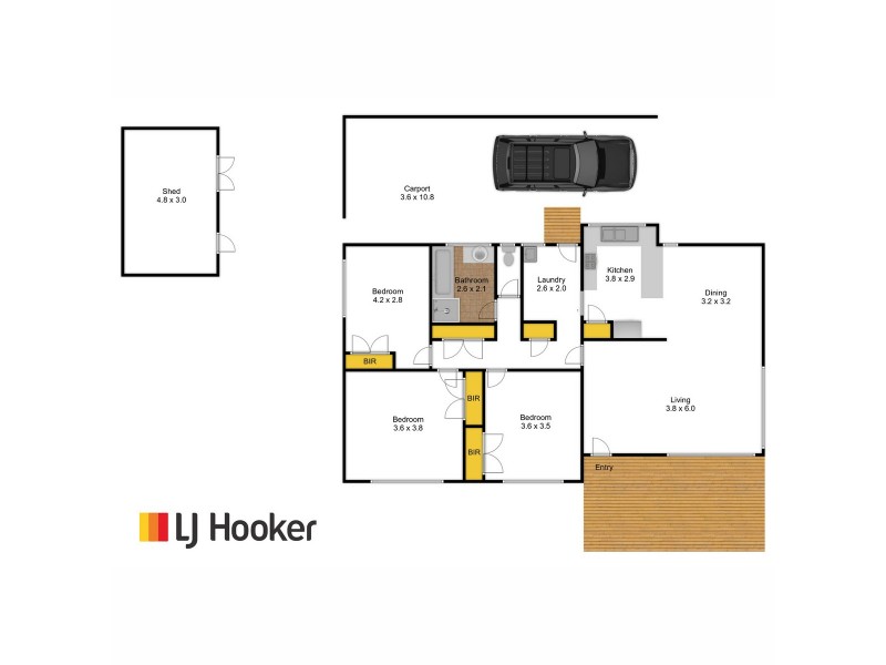 8 Mist Street, Lakes Entrance VIC 3909 Floorplan