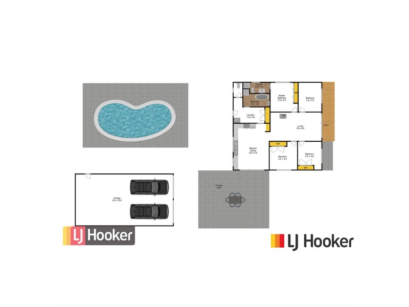 16 Bills Street, Lakes Entrance VIC 3909 Floorplan