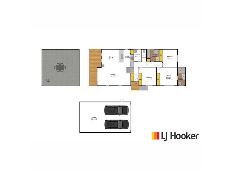 3 Falcon Grove, Metung VIC 3904 Floorplan