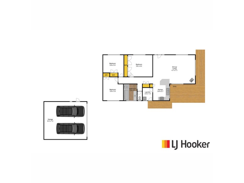 13 Bassett Road, Lakes Entrance VIC 3909 Floorplan