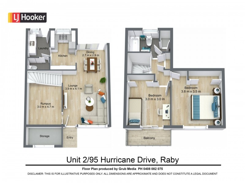 2/95 HURRICANE DRIVE, Raby NSW 2566