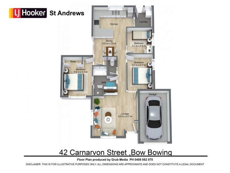 42 Carnarvon Street, Bow Bowing NSW 2566