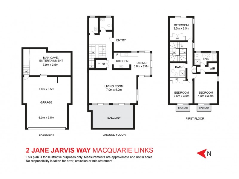 2 Jane Jarvis Way, Macquarie Links NSW 2565 Floorplan