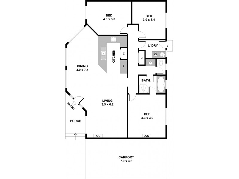 252 Jacaranda Street, Hillier SA 5116 Floorplan