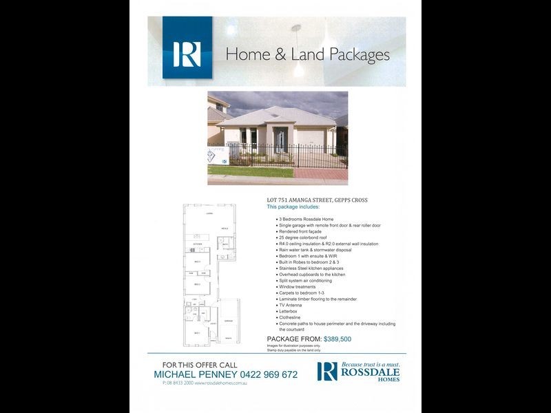 (Lot 750) Amanga Street, Gepps Cross SA 5094