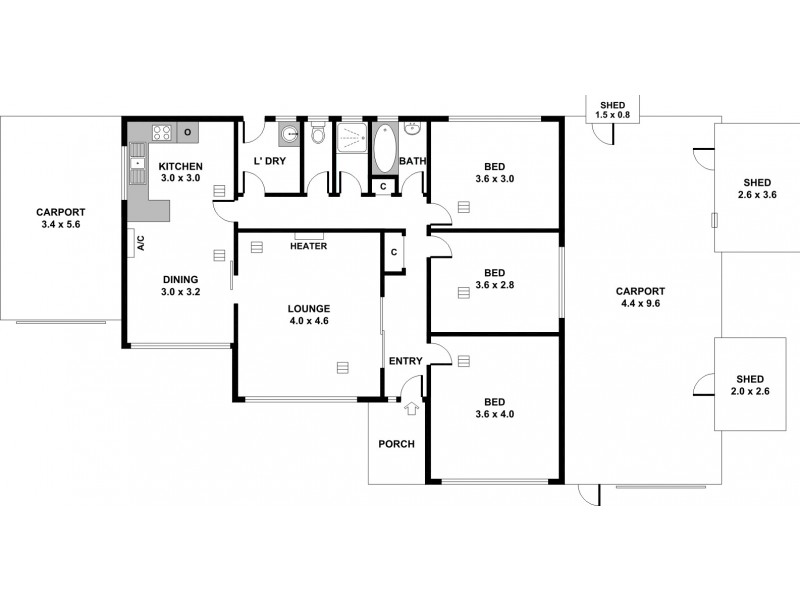 22 Daphne Road, Salisbury East SA 5109 Floorplan