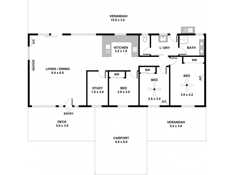 43 Haines Road, Willaston SA 5118 Floorplan