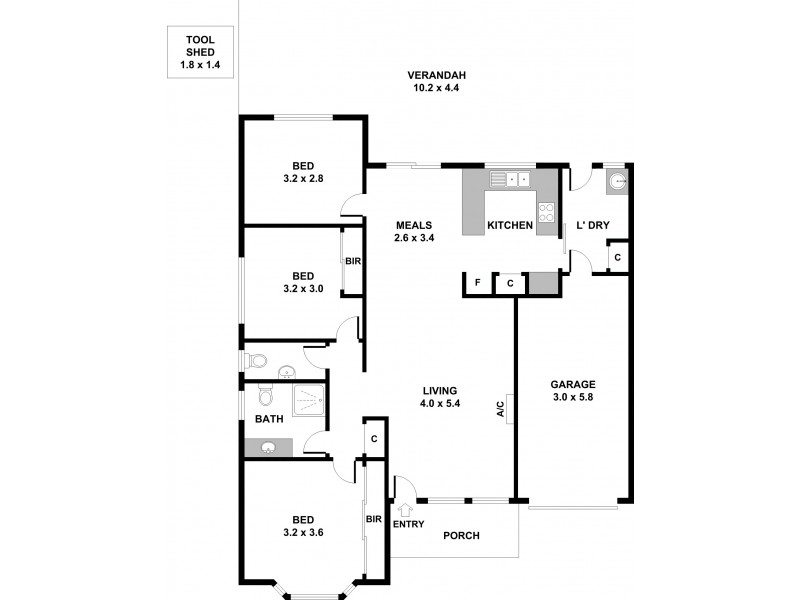 12 16/20 Hazel Road, Salisbury East SA 5109 Floorplan