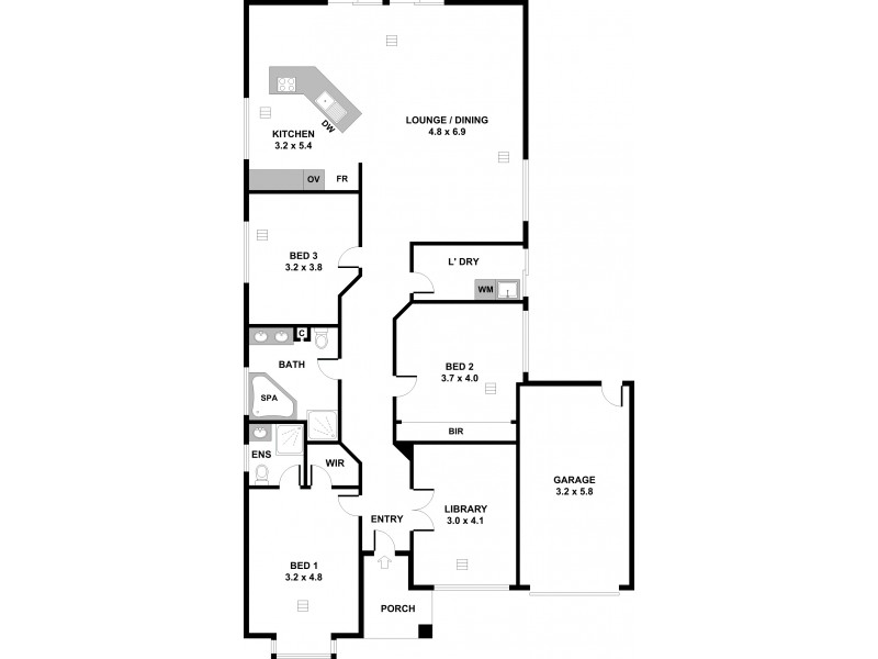 7 Freycinet Street, Mawson Lakes SA 5095 Floorplan