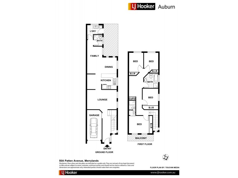 50a Patten Avenue, Merrylands NSW 2160 Floorplan