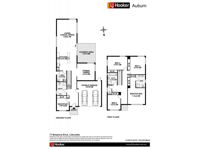 71 Botanica Drive, Lidcombe NSW 2141 Floorplan