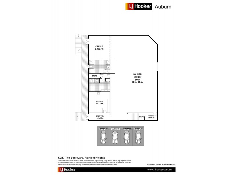 5/217 The Boulevarde, Fairfield Heights NSW 2165 Floorplan