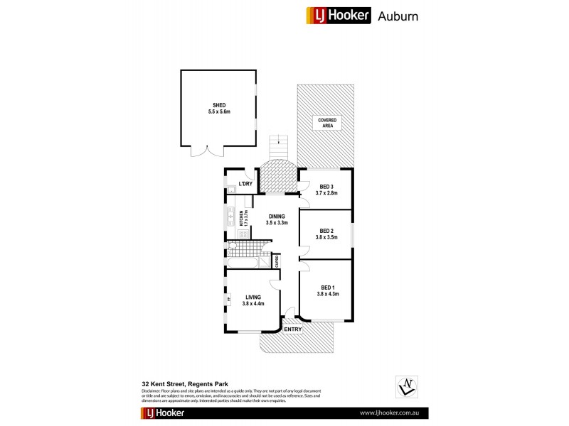32 Kent Street, Regents Park NSW 2143 Floorplan