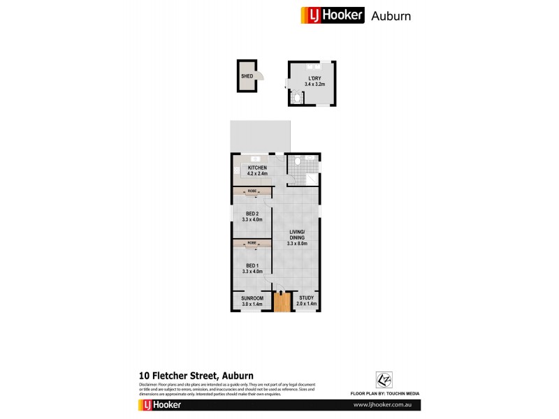 10 Fletcher St, Auburn NSW 2144 Floorplan