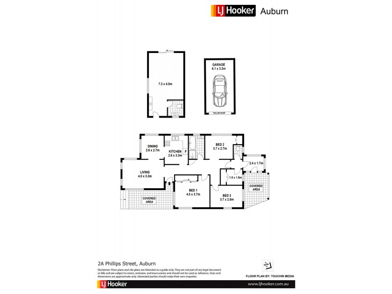 2A Phillips Street, Auburn NSW 2144 Floorplan