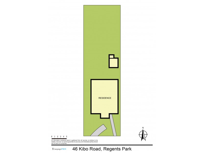 46 Kibo Rd, Regents Park NSW 2143 Floorplan