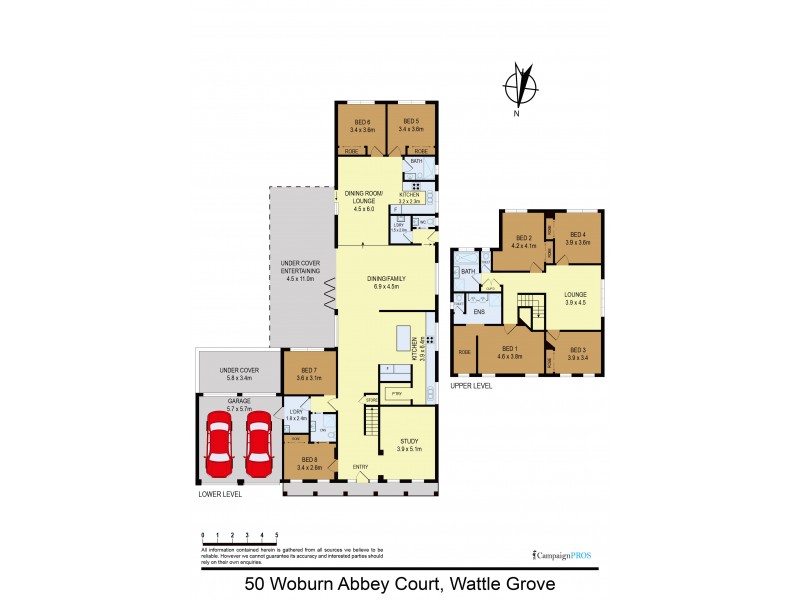 50 Woburn Abbey Court, Wattle Grove NSW 2173 Floorplan