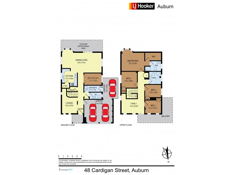 48 Cardigan St, Auburn NSW 2144 Floorplan