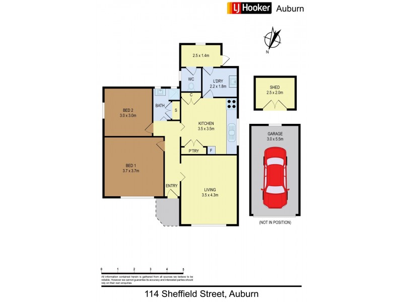 114 Sheffield Street, Auburn NSW 2144 Floorplan