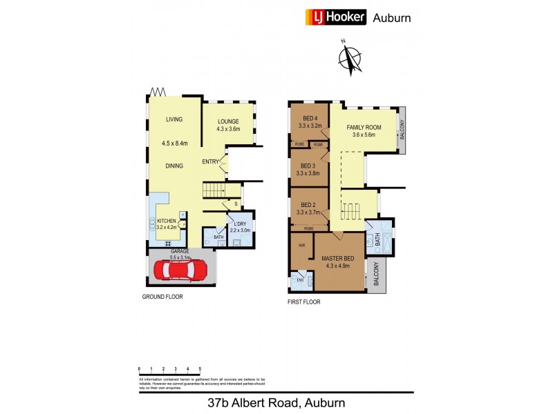 37b Albert Rd, Auburn NSW 2144 Floorplan