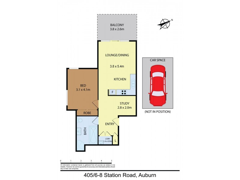 405/6-8 Station Rd, Auburn NSW 2144 Floorplan