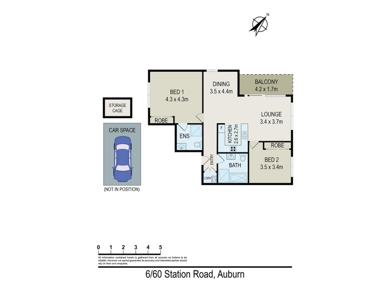 6/60 Station Rd, Auburn NSW 2144 Floorplan
